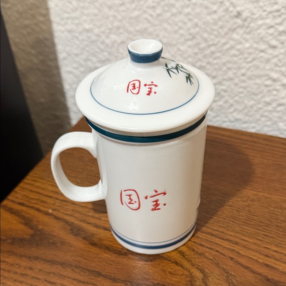 Panda Tea Infuser Mug - Picture 2 of 5